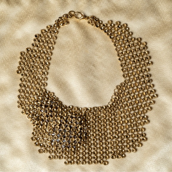 SOLD! Lulu Frost Bib Statement Necklace - Picture 3 of 4